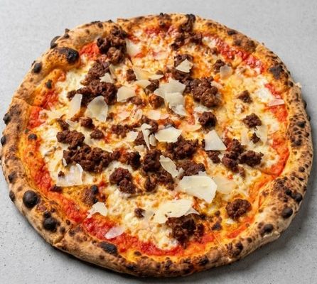 Meatballs Pizza
